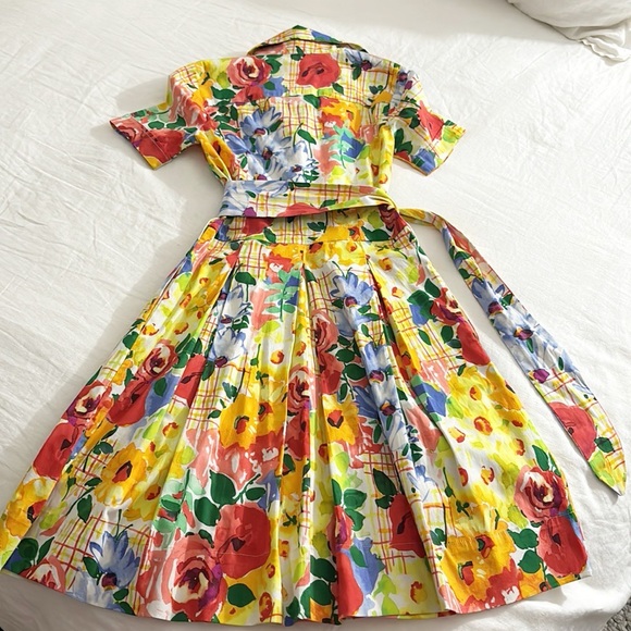 France’s Valentine Bella Picnic Cotton Shirtdress size XS - Picture 7 of 10